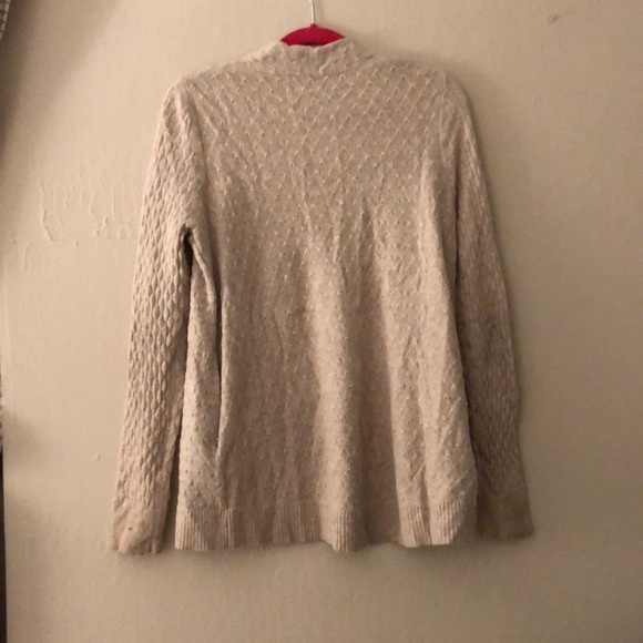 Loft sweater in tan. Size m - Picture 3 of 3